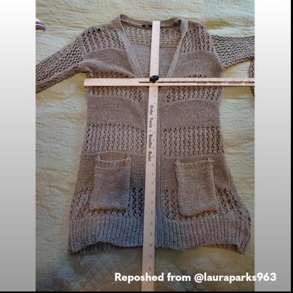 Silver Jean Co. Knit Zip-Up Sweater Women’s Sz S EUC - Picture 2 of 5